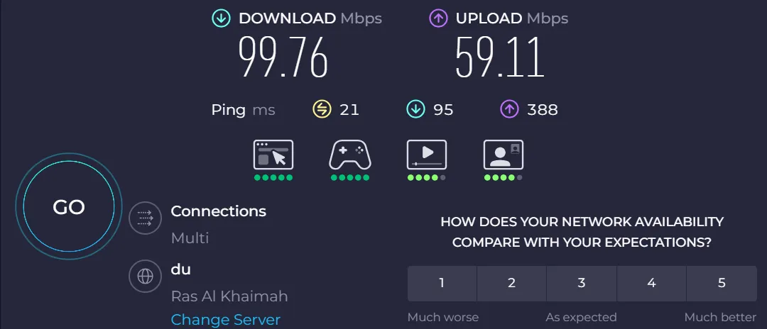 Snelheid Virgin 5G